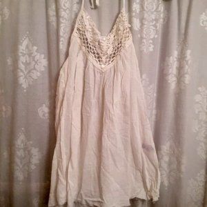 Joie White Boho Halter Tunic Top NWT Size Small